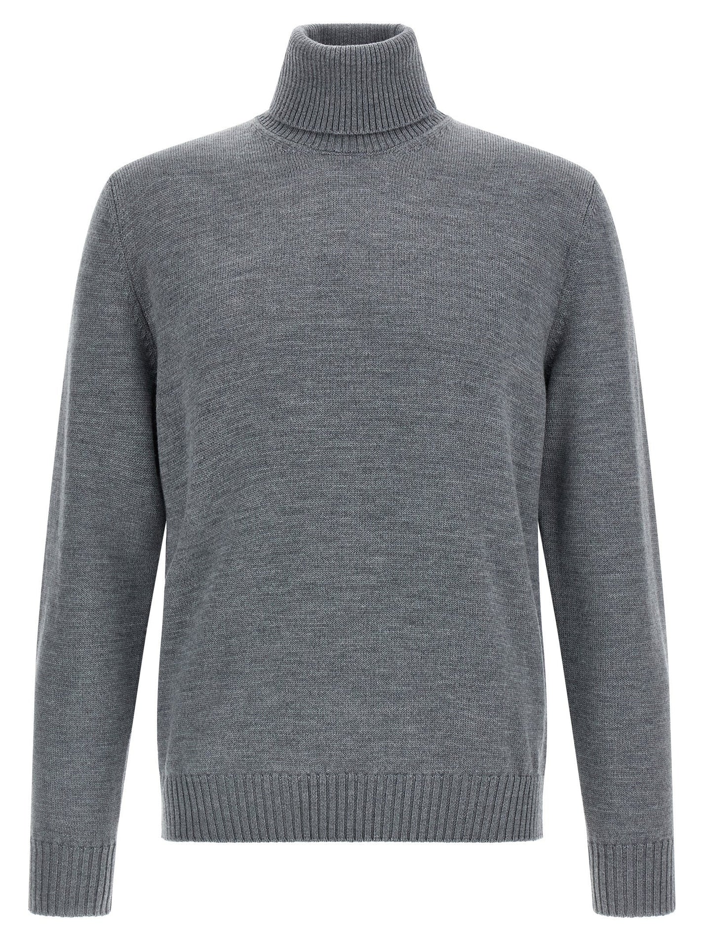 BALLANTYNE - BALLANTYNE - Wool turtleneck sweater - Men’s Knitwear