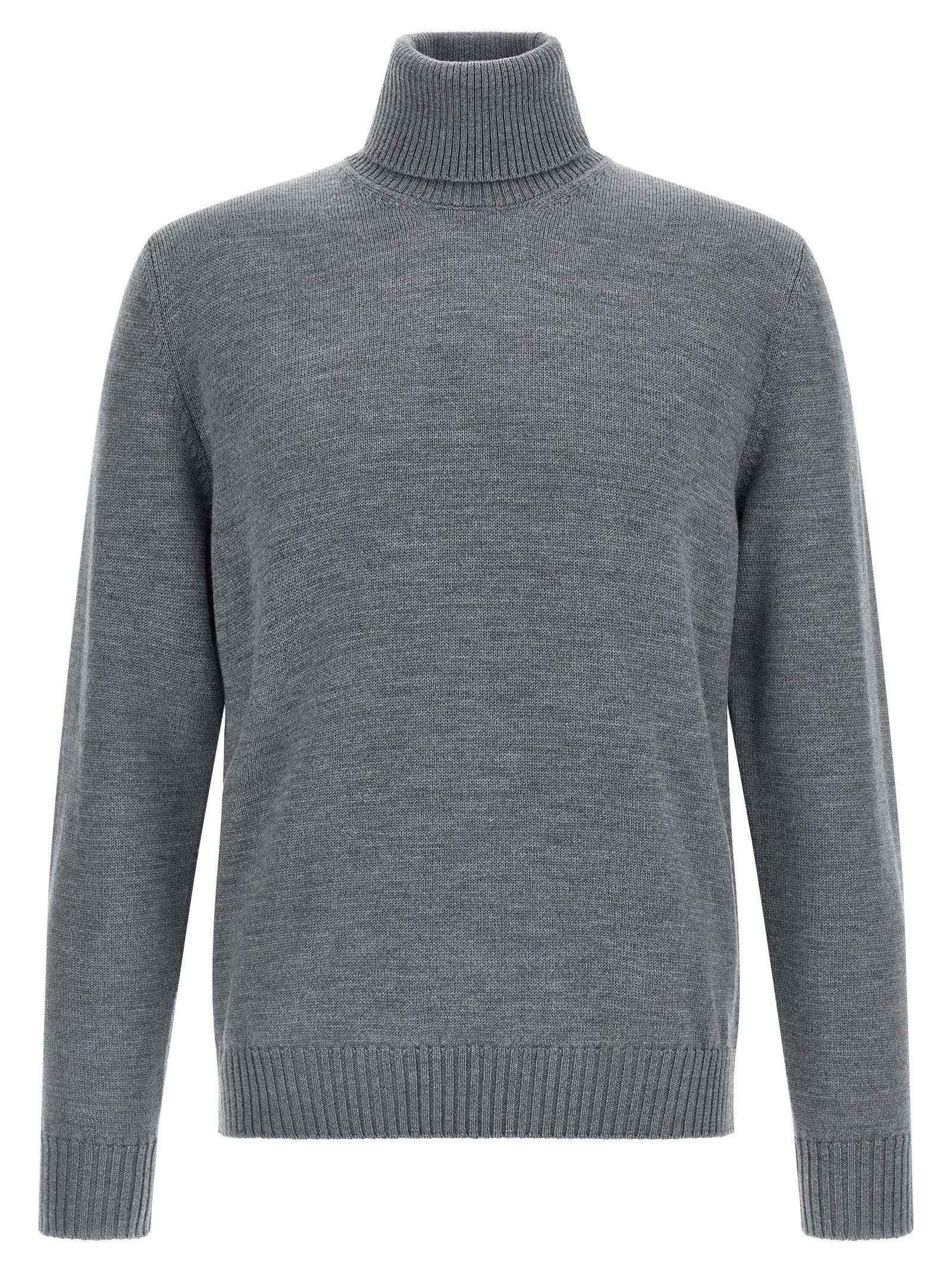 BALLANTYNE - BALLANTYNE - Wool turtleneck sweater - Men’s Knitwear