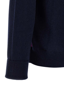 BALLANTYNE - BALLANTYNE - Argyle pattern sweater - Men’s Knitwear