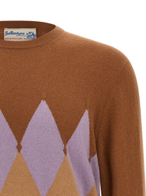 BALLANTYNE - BALLANTYNE - Argyle sweater - Men’s Knitwear