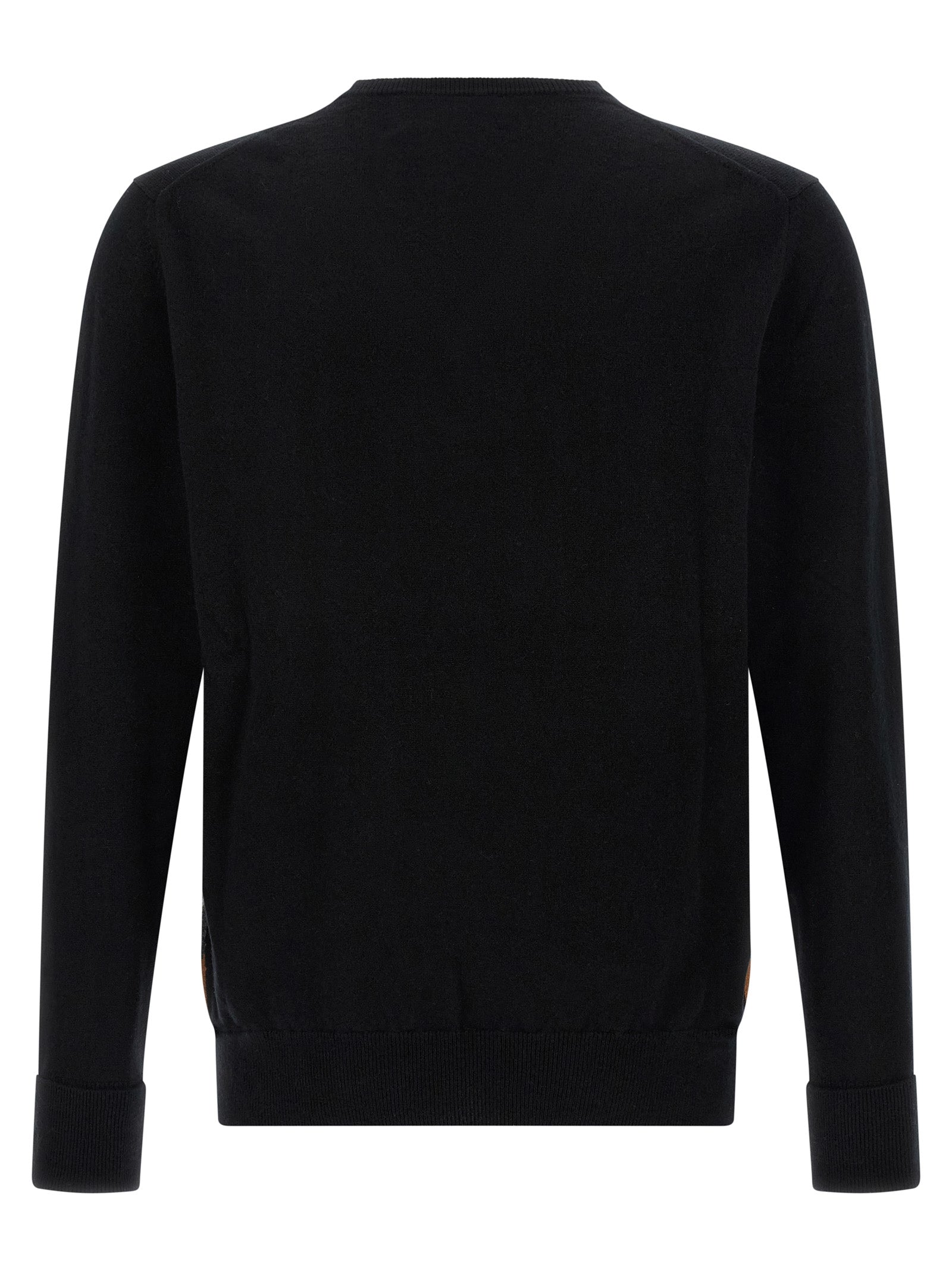 BALLANTYNE - BALLANTYNE - Argyle pattern sweater - Men’s Knitwear