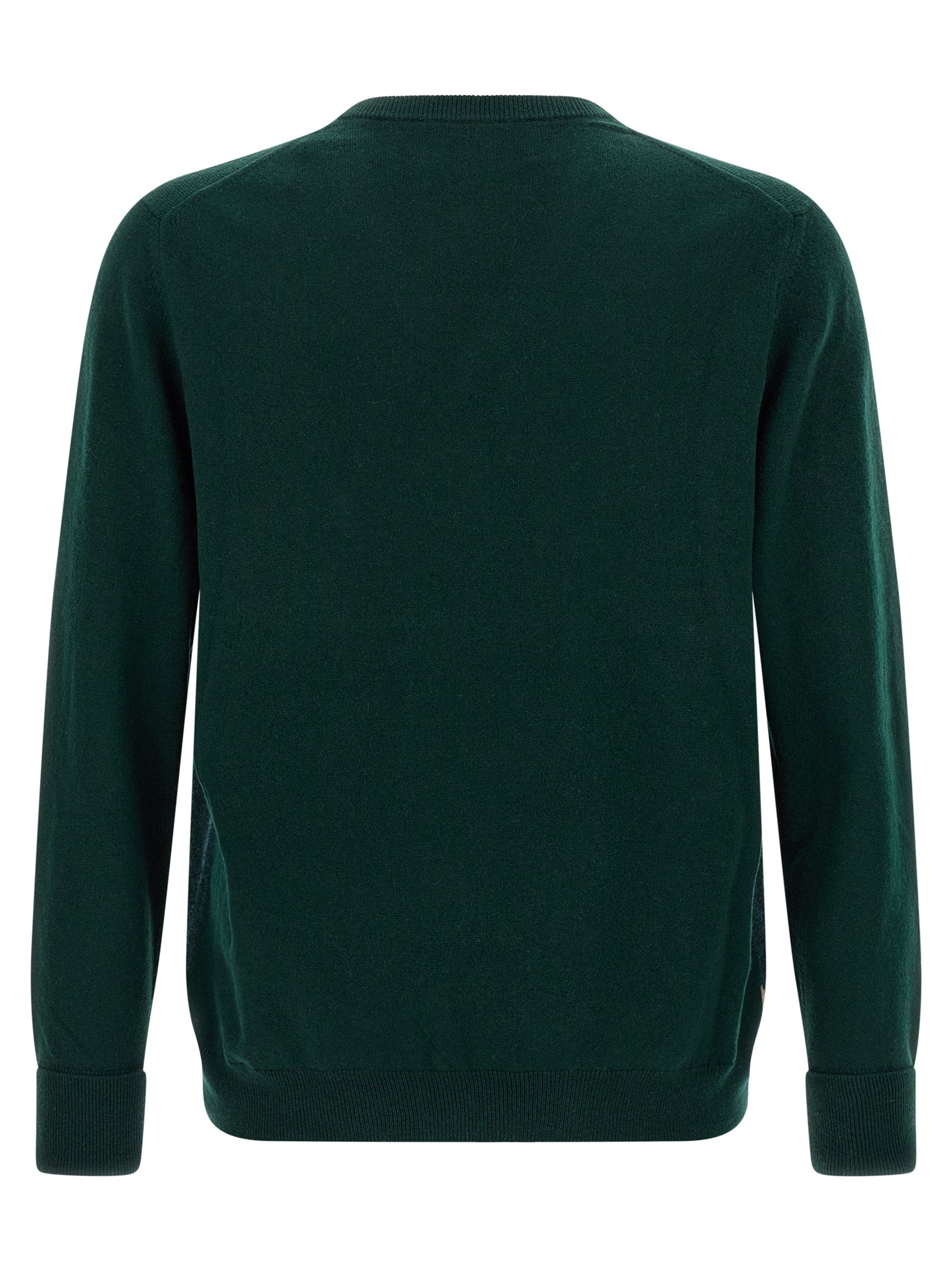 BALLANTYNE - BALLANTYNE - Argyle pattern sweater - Men’s Knitwear