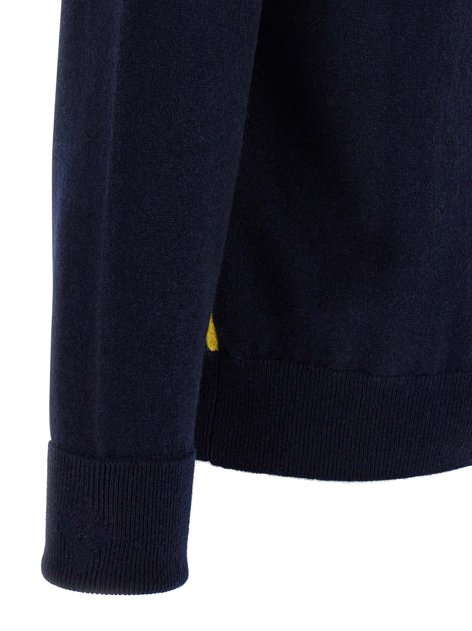 BALLANTYNE - BALLANTYNE - Argyle pattern sweater - Men’s Knitwear