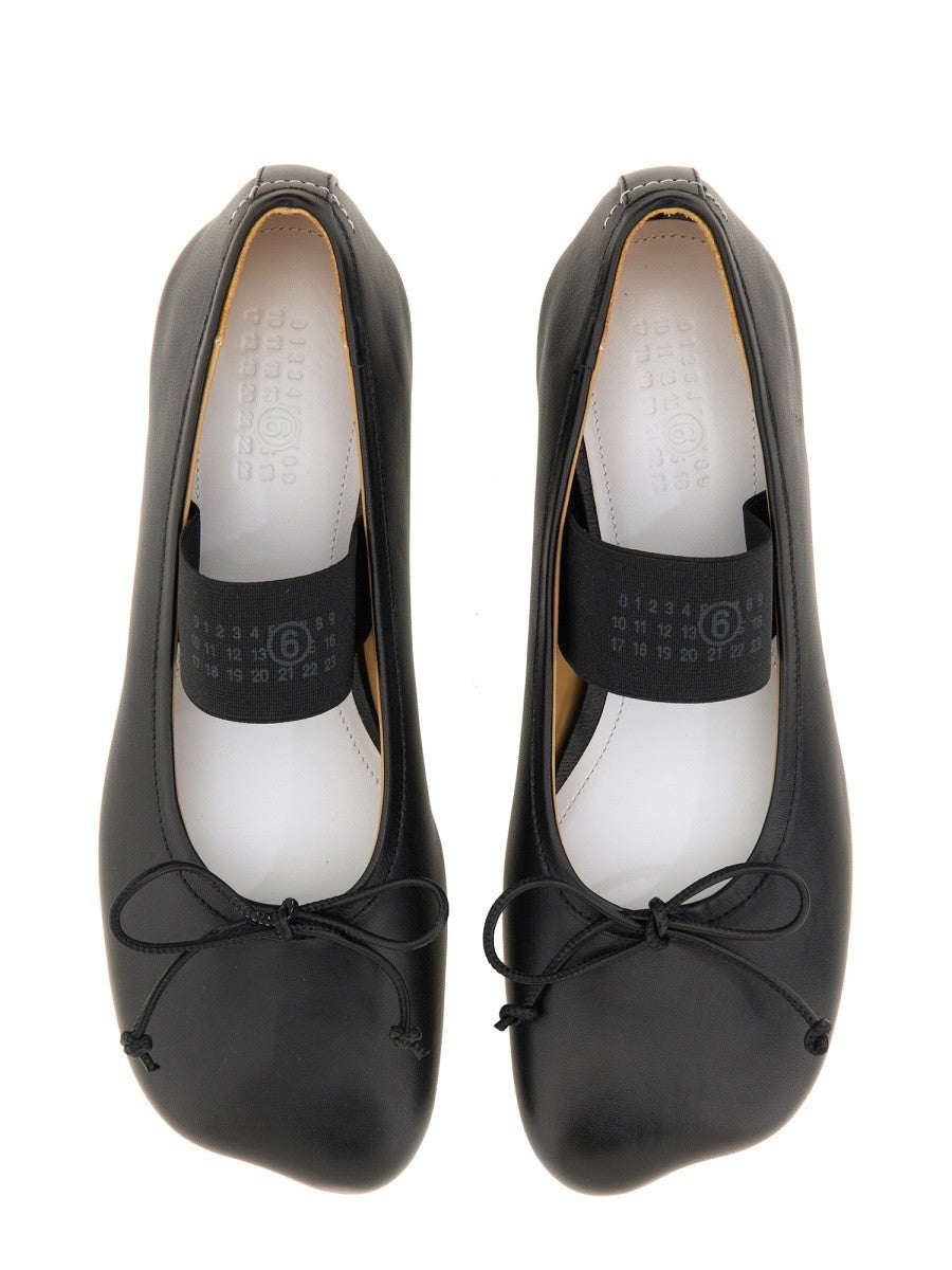 MM6 Maison Margiela Women's Ballerina Anatomic Black