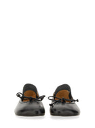 MM6 Maison Margiela Women's Anatomic Ballet Flats Black, view 4