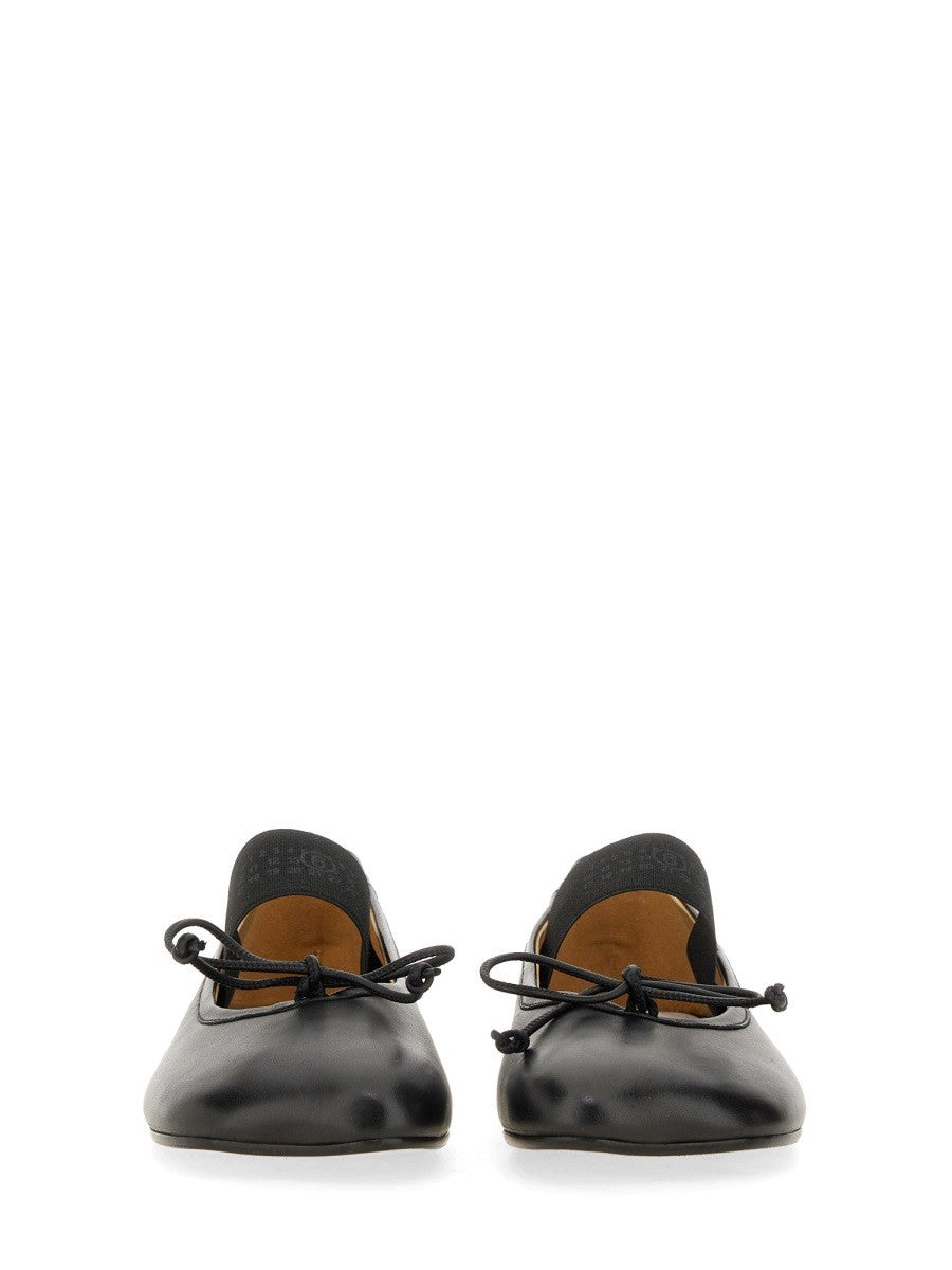 MM6 Maison Margiela Women's Ballerina Anatomic Black