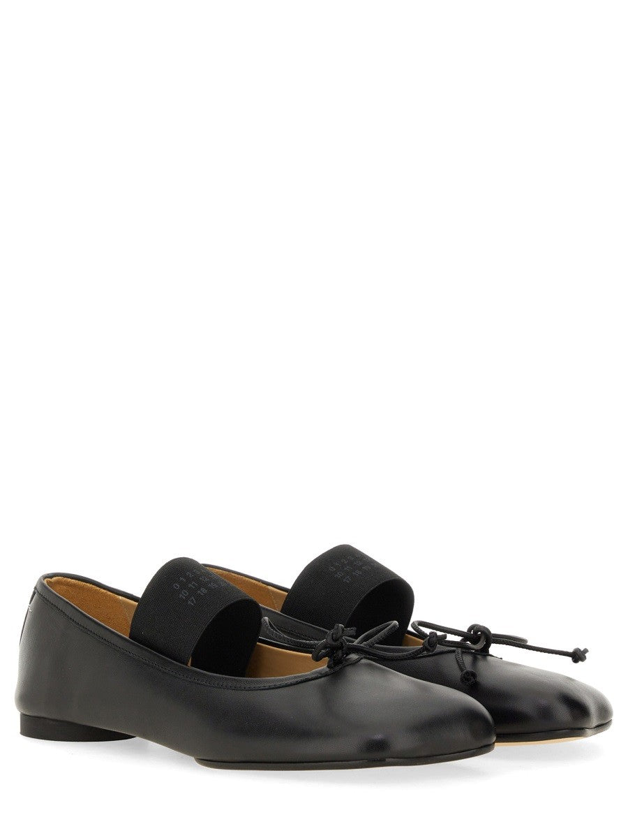 MM6 Maison Margiela Women's Ballerina Anatomic Black