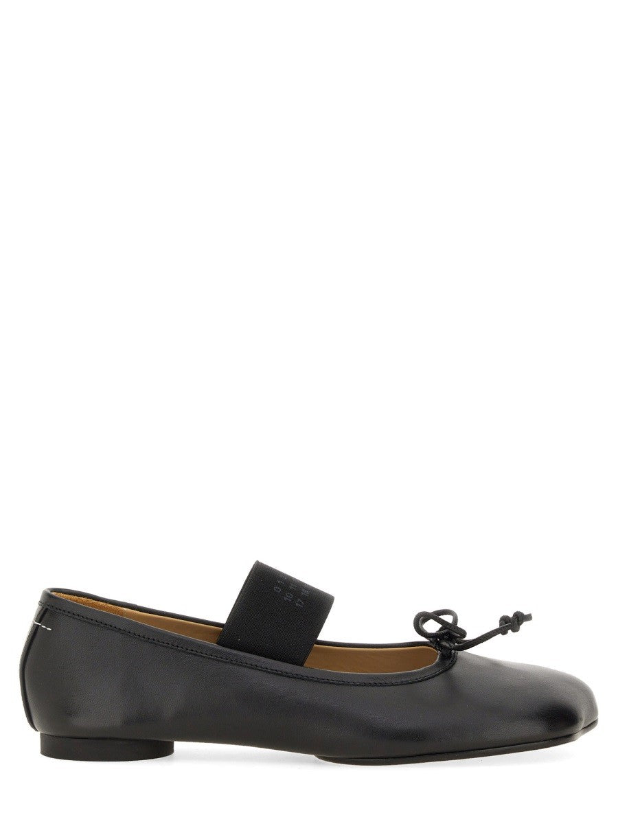 MM6 Maison Margiela Women's Ballerina Anatomic Black