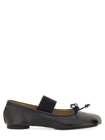 MM6 Maison Margiela Women's Ballerina Anatomic Black
