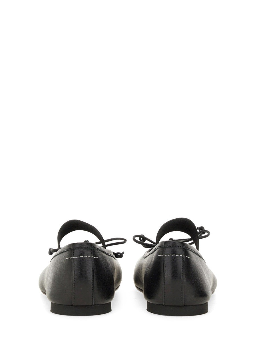 MM6 Maison Margiela Women's Ballerina Anatomic Black