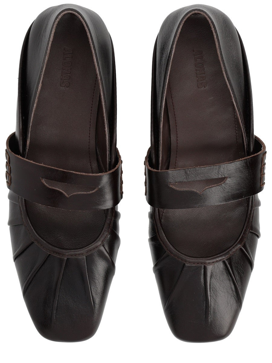 Alohas Women's Ballerina Bargo Brown