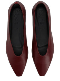 Aeyde Women's Ballerina Betty Red
