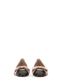 Valentino Women's Ballerina Bowow Black