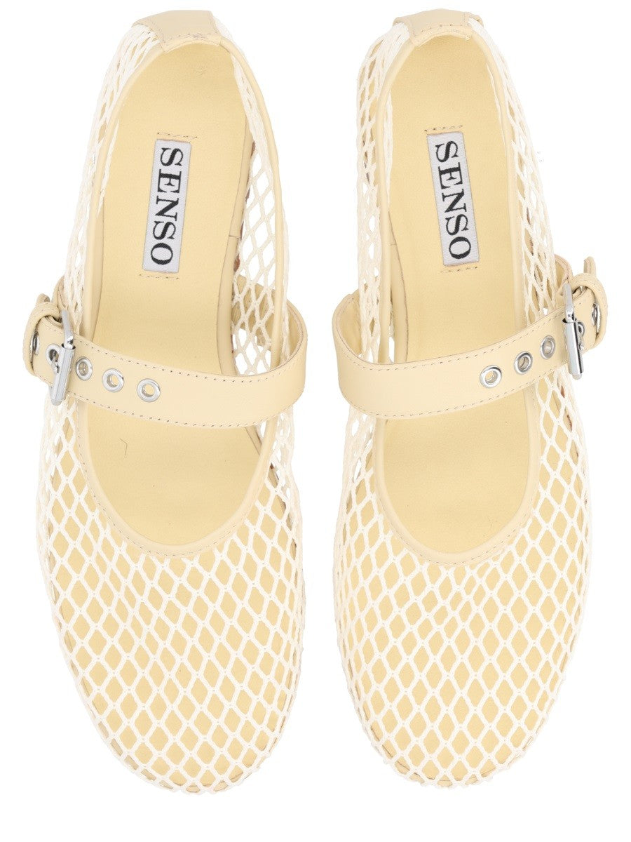 Senso Women's Ballerina Carina White