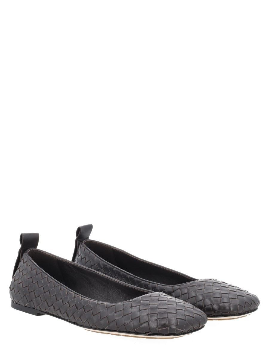 Bottega Veneta Women's Ballerina Charlotte Brown