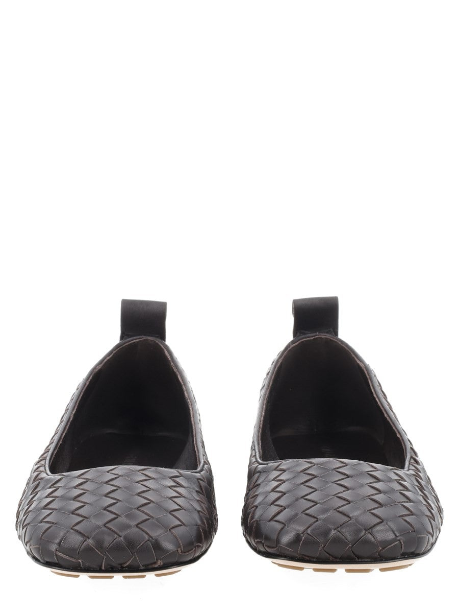 Bottega Veneta Women's Ballerina Charlotte Brown
