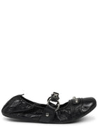 Balenciaga Women's City Ballet Flats Black