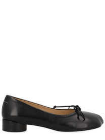 MM6 Maison Margiela Women's Ballerina Con Punta Anatomica Black