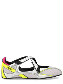 The Attico Women's Ballerina FLOOR01 Silver