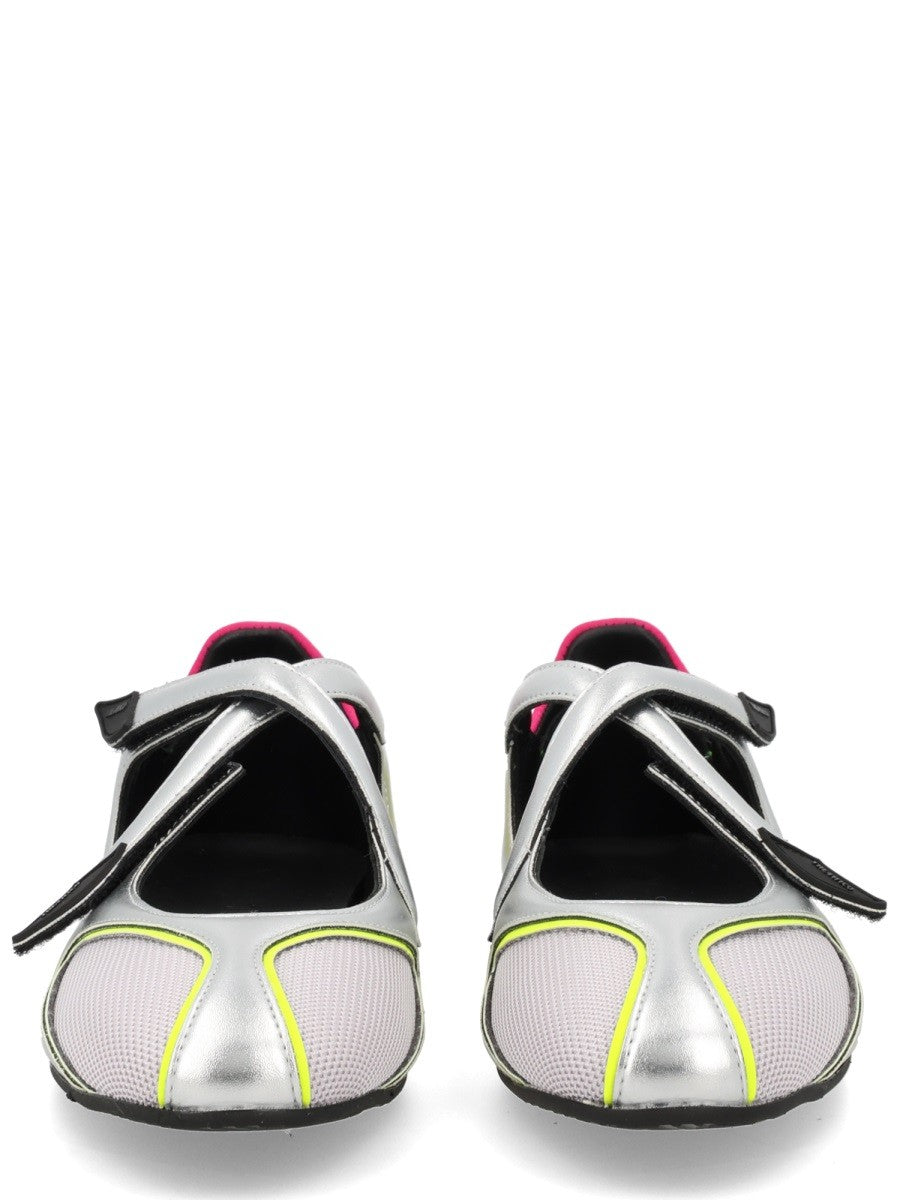 The Attico Women's Ballerina FLOOR01 Silver