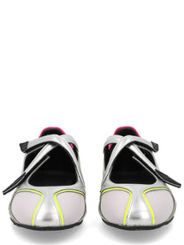 The Attico Women's Ballerina FLOOR01 Silver