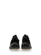 Uma Wang Women's Leather Ballet Flats with Heeled Medium Black, view 5