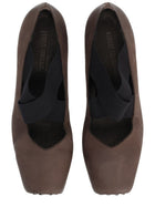 Uma Wang Women's Leather Ballet Flats Brown