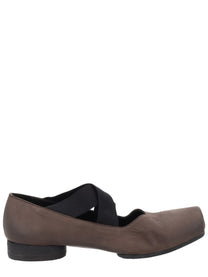 Uma Wang Women's Ballerina in Pelle Brown