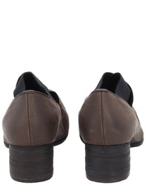 Uma Wang Women's Leather Ballet Flats Brown