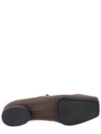 Uma Wang Women's Ballerina in Pelle Brown