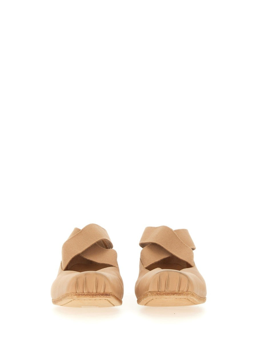 Uma Wang Women's Ballerina in Pelle Pink