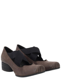Uma Wang Women's Leather Ballet Flats Brown