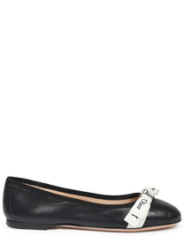 Dior Women's Ballerina Jadior in Pelle Black