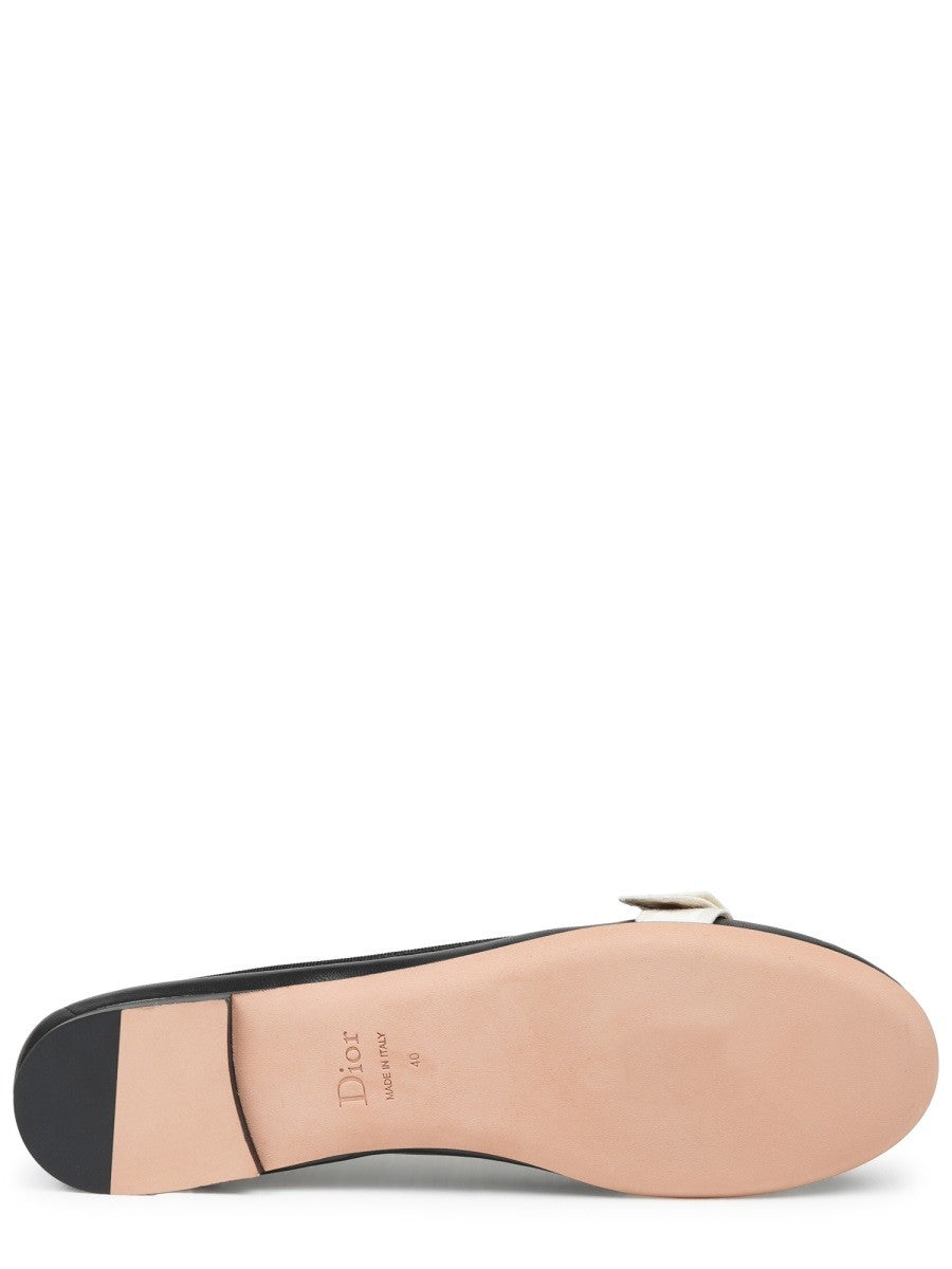 Dior Women's Ballerina Jadior in Pelle Black