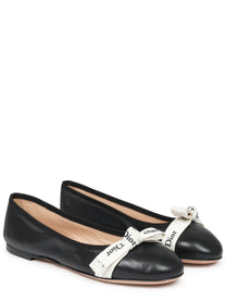 Dior Women's Ballerina Jadior in Pelle Black