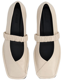 Alohas Women's Ballerina Lautan White