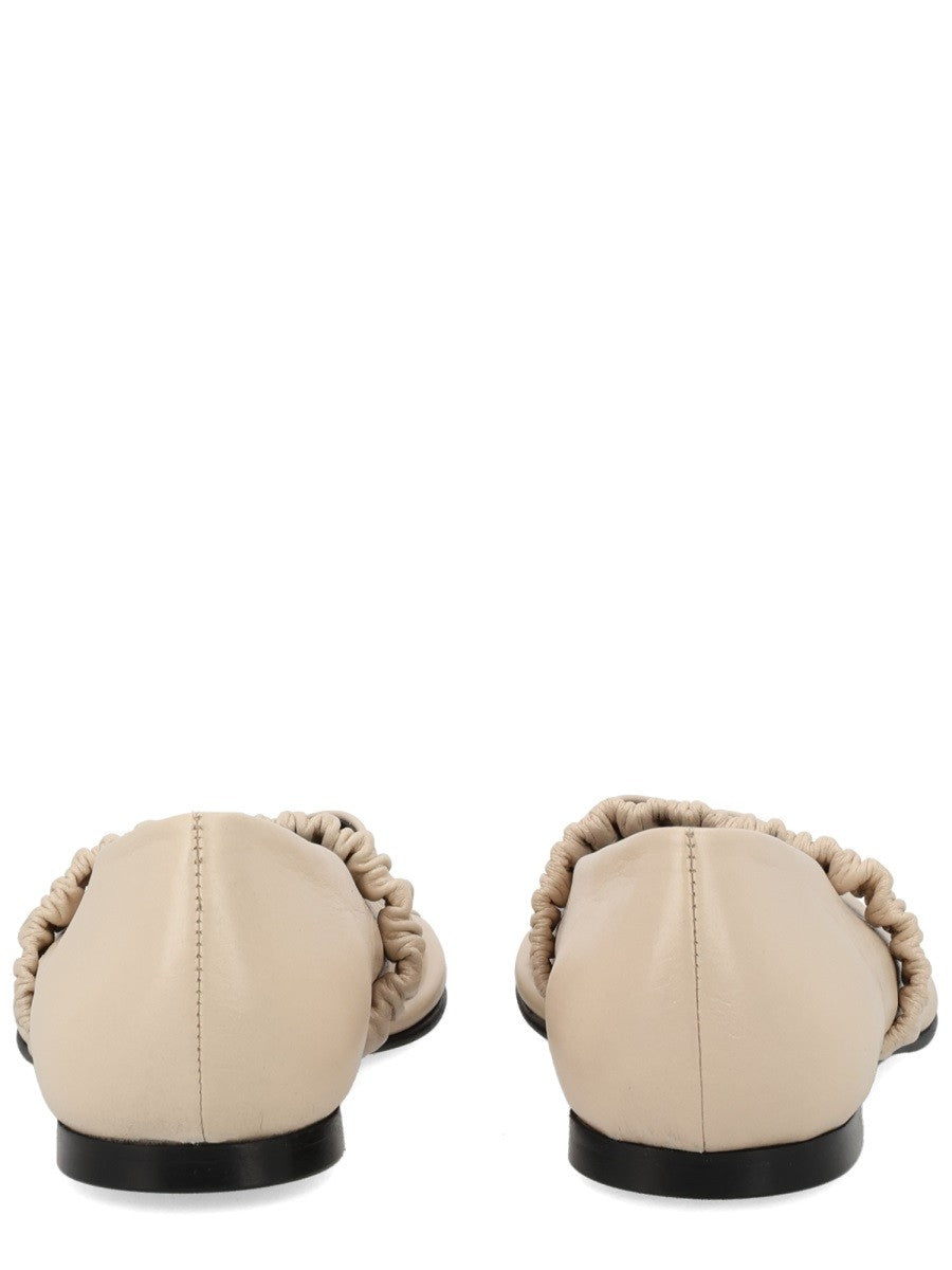 Alohas Women's Ballerina Lautan White