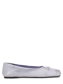 Marni Women's Ballerina Little Bow Purple
