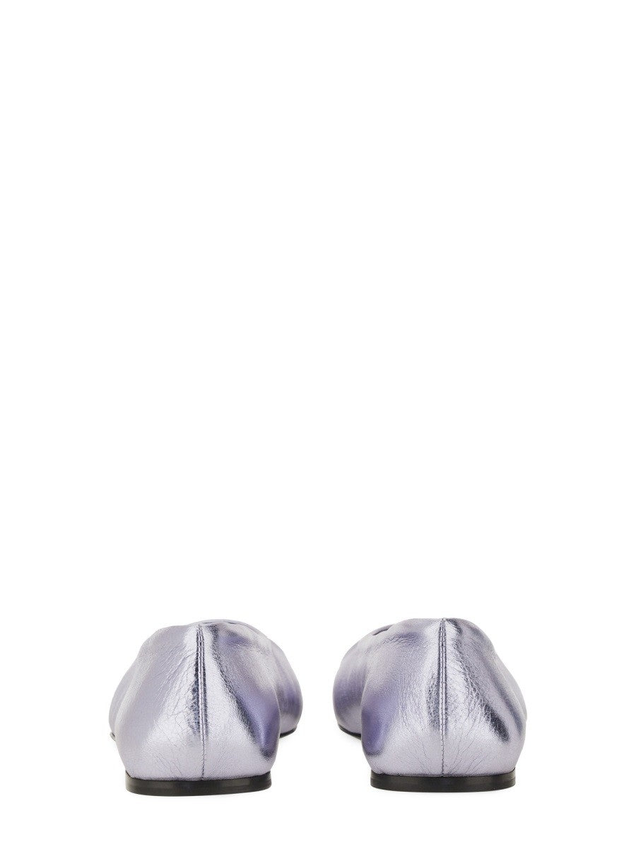 Marni Women's Ballerina Little Bow Purple