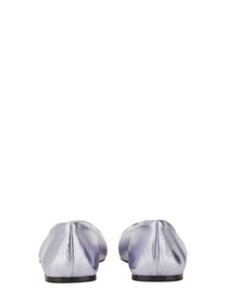 Marni Women's Ballerina Little Bow Purple