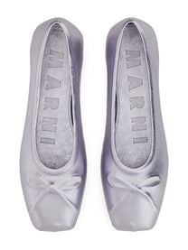 Marni Women's Ballerina Little Bow Purple