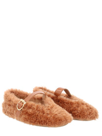 Ferragamo Women's Ballerina Love Ornament Beige