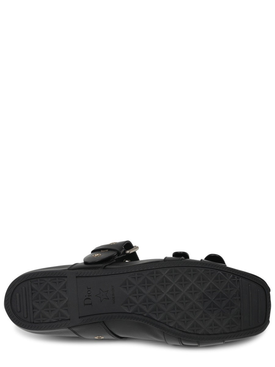 Dior Women's Punk Ballet Flats Black, view 6