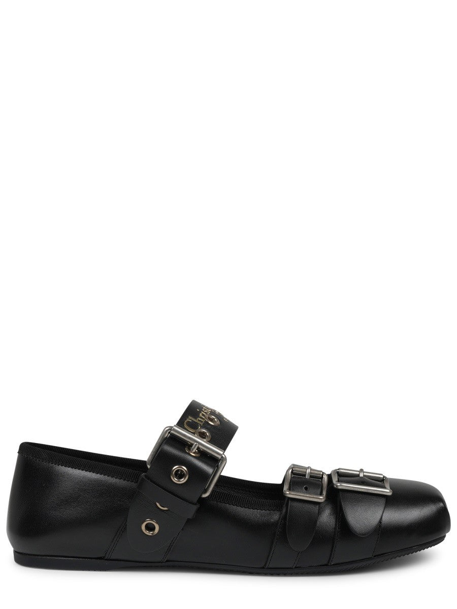 Dior Women's Punk Ballet Flats Black