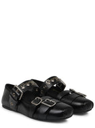 Dior Women's Punk Ballet Flats Black, view 2