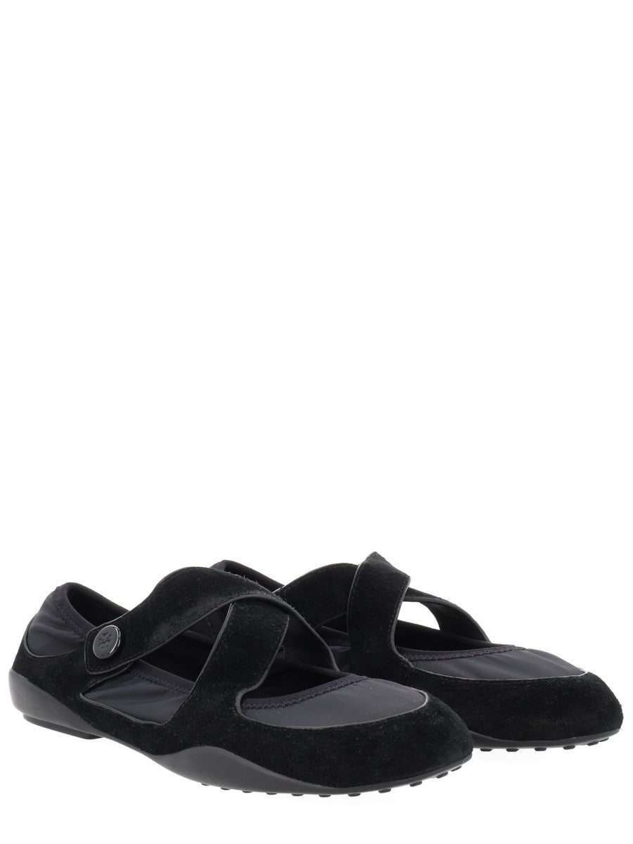 Tory Burch Women's Ballerina Romy Sport Mary Jane Black