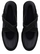Tory Burch Women's Romy Sport Mary Jane Ballet Flats Black, view 5