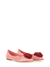 Roger Vivier Women's Ballerina Rose Vivier Blue