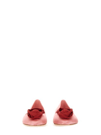 Roger Vivier Women's Ballerina Rose Vivier Blue