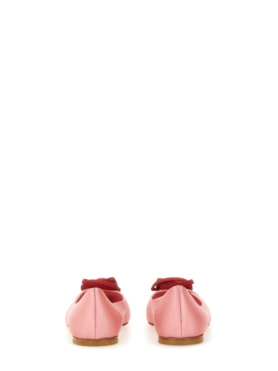 Roger Vivier Women's Ballerina Rose Vivier Blue